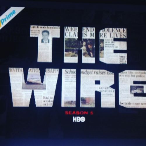 Porn photo Obsessed with the wire @hbo @amazonprime