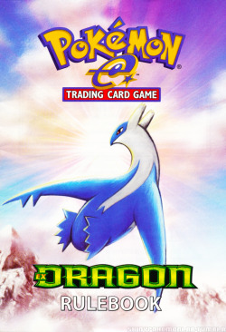 shinypokemonlab:Pokemon TCG EX Dragon Rulebook (front and back)