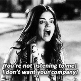 Sex bellefrenches-blog:  Aria Montgomery + taking pictures