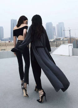 celebrity-legs-and-heels:  Kylie & Kendall