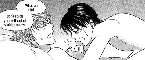 Edi's reading yaoi