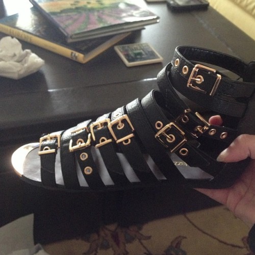 XXX New shoes #shoedazzle #sandal #gladiator photo