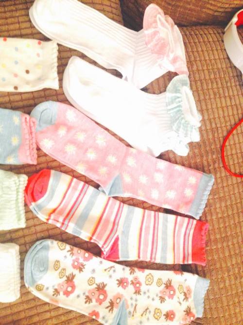 averyconfusingcouple:  Went on a little spree. Cute socks from PrimarkCute panties from TopShop 