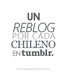 respirarlamusica:  Comunidad Tumblr Chile 2014ⓣ~ Comparte y hace amigos de todo Chile. 