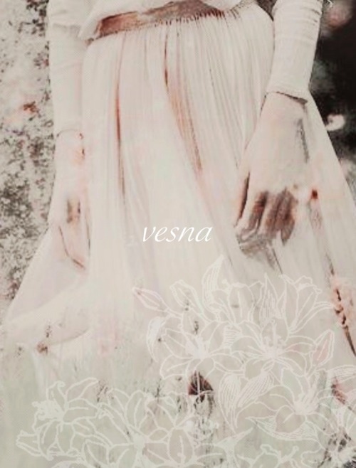 andromedes: @femmefatalenet | event thirteen | one year celebration | love↳ vesna slavic goddess of 