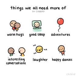 chibird:  I say yes to more of all of these!