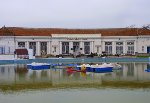Cafeteria and boating pool, Ramsgate