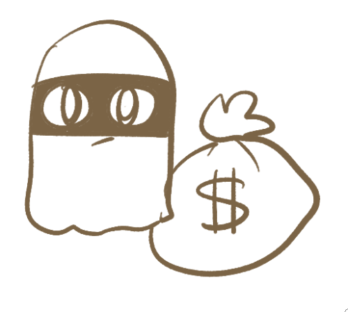 cactusburglar:  I’m pretty sure these are all my Napstablook doodles… 
