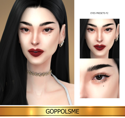 GPME-GOLD EYES PRESETS F2Download at GOPPOLSME patreon ( No ad )Access to Exclusive GOPPOLSME Patreo