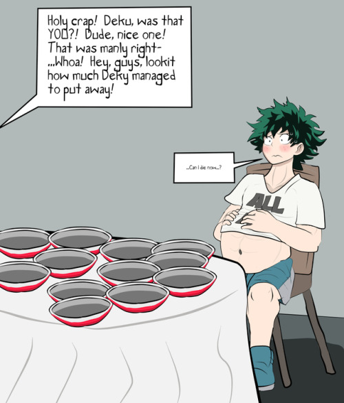 belliesandburps: And here is the Deku sequence, with an added bit of lolz because Deku’s a cud