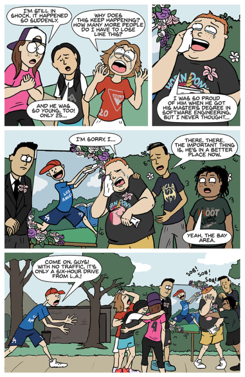 Here’s our newest comic, “Condolences,” as seen on Skyd Magazine!P.S. Do you follow us on Twitter? D