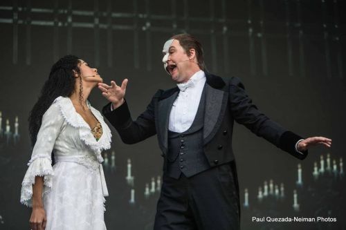 phantoonsoftheopera: marleneoftheopera:Killian Donnelly and Lucy St. Louis at West End Live. So who&