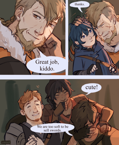 just…mercenary things:“)