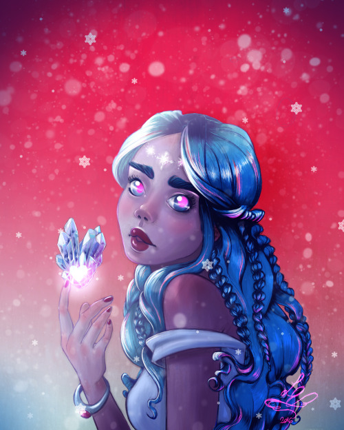 Beware the Frozen Heartfirst time using my new @wacom cintiq13HD 