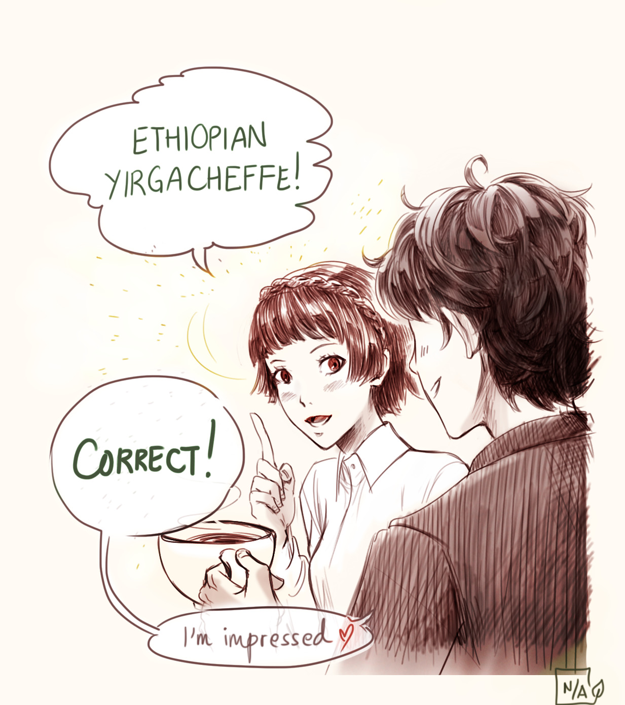 nfoliage: When Makoto has been kissing cafe attic boy too much (this is unrealistic