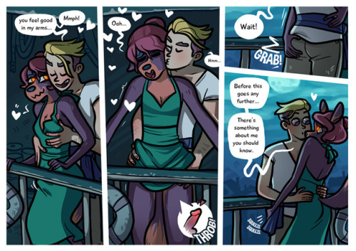 BOILING OVERPart 1 | Part 2 | Part 3full elsewhere archiveThese sexy shenanigans were brought to life by the generous contributions of my Patrons and their invaluable input and feedback. If you like quirky comics and want to support an independent creator