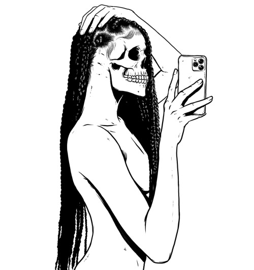 Skull Girl XI