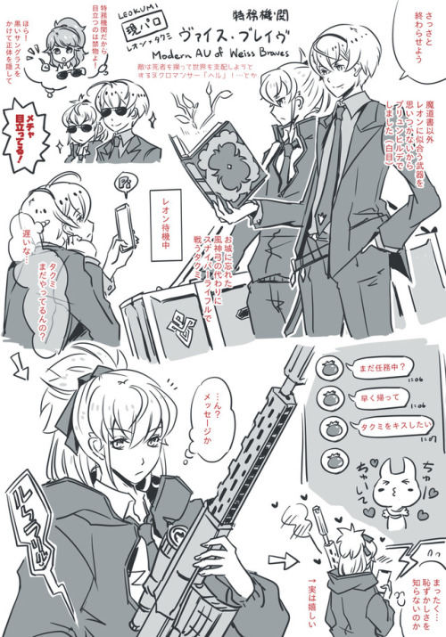 特務機関で働く弟王子ズ（現パロ）Younger princes work for Order of Heroes (Modern AU)