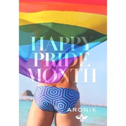 aronikswim:  Happy #Pride month! 🏳️‍🌈