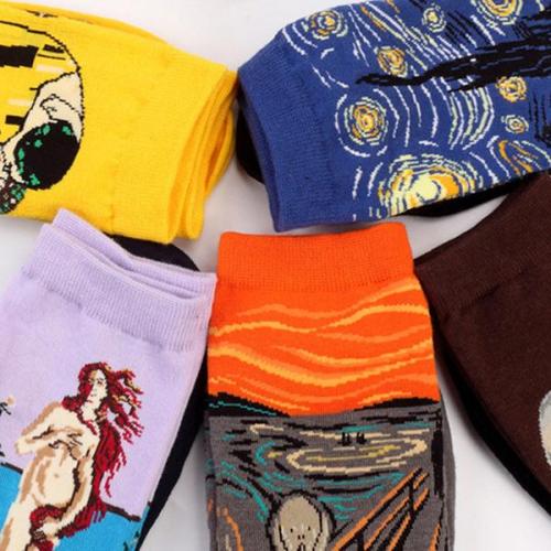 hella90s - FAMOUS PAINTINGS ON SOCKS! Celebrate your...