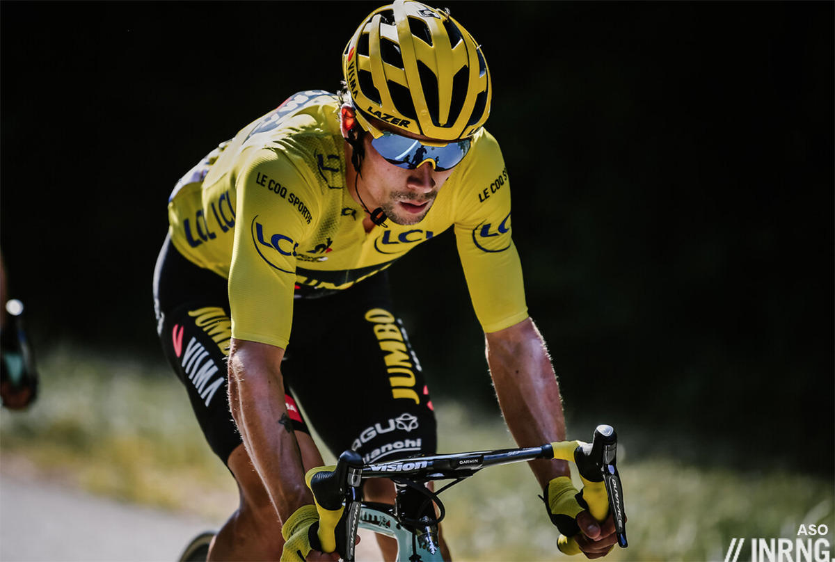 Wout Van Aert, Criterium du Dauphine, Jumbo Visma, Le Coq Sportif Yellow  Jersey