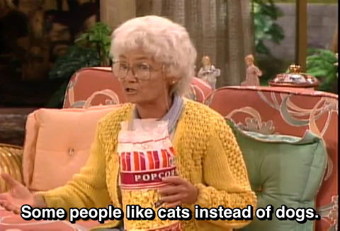 fullten:  furlockhound:  bifurpawzsfw:  THIS WILL ALWAYS BE FUNNY  Golden Girls is really deceptive because it’s downright savage and crude humor hidden in a show you think was a boring sitcom about old ladies. I mean, there’s more sex jokes than