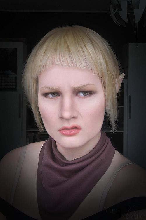 yumikoyuki:And now that all the ten intended Dragon Age makeup tests have been done, here is a set o