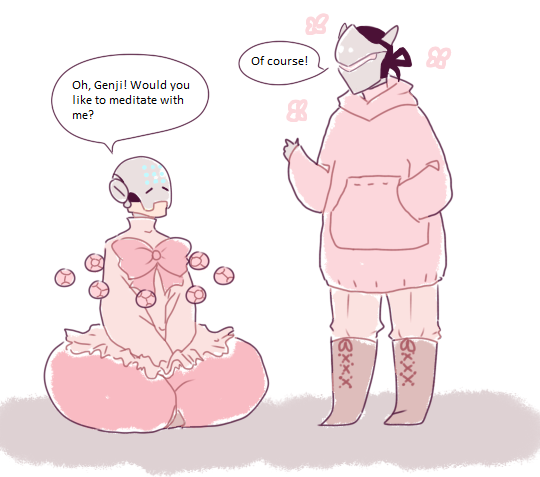 granulocytes:  Genji’s meditate emote though 