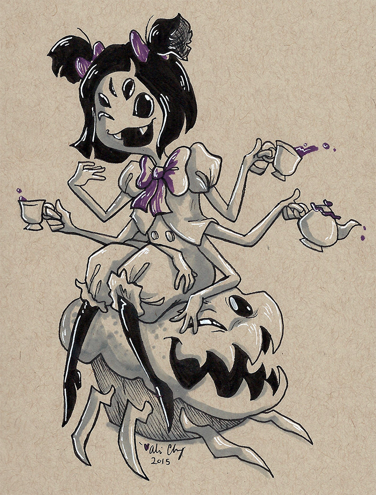 aliceapprovesart:  Inktober/Drawlloween Batch 4 Happy Halloween! I did it! I did