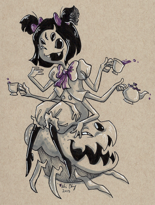 aliceapprovesart:  Inktober/Drawlloween Batch 4 Happy Halloween! I did it! I did an ink drawing a day for this whole month! I’m really proud of myself. This was my first time participating in this challenge. It was a lot of fun and I’m in love with