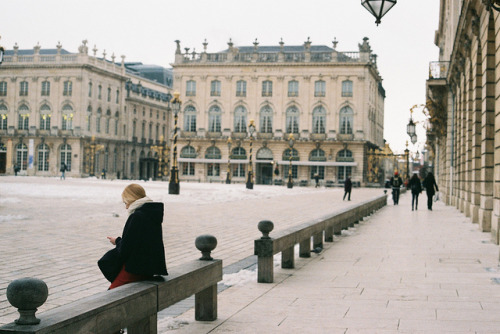 wildstag:  Nancy, janvier 2013 by Marine Beccarelli on Flickr.