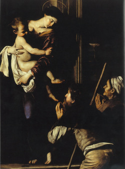 caravaggista:  Caravaggio, Madonna di Loreto (c.