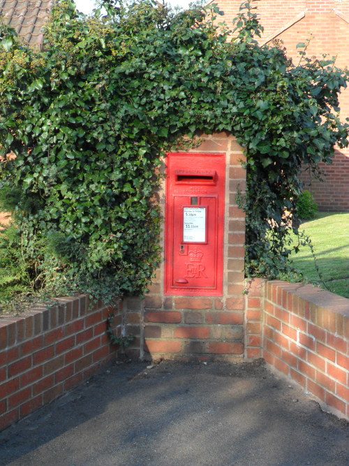 vwcampervan-aldridge: Ivy overgrown Post Box, Tipton, West Midlands, England All Original Photograph