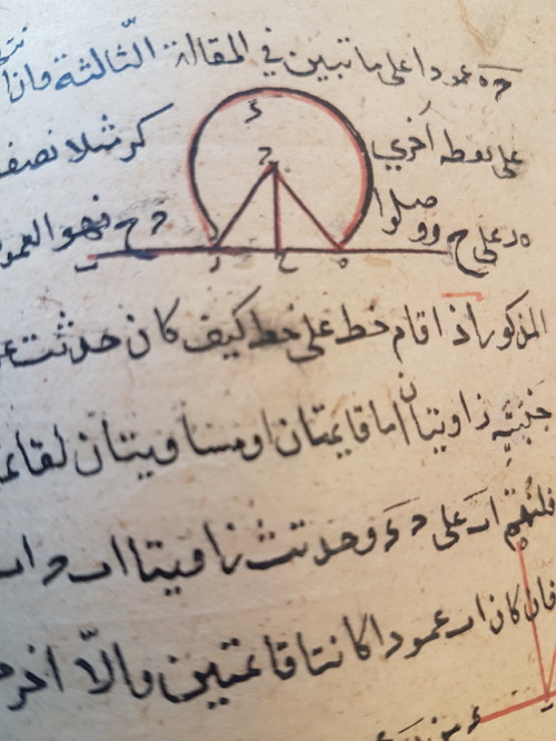 LJS 37 -  [Ikhtiṣār min al-maqālāt min kitāb Uqlīdis]Math! This is an abridgment in Arabic of 