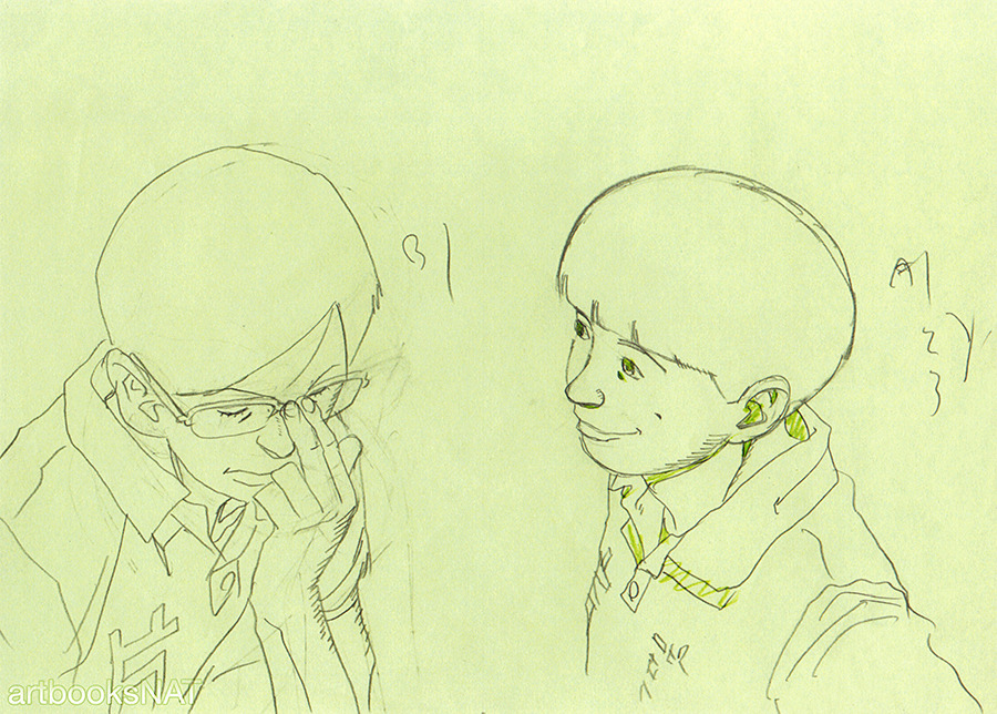 artbooksnat:  Ping Pong (ピンポン)Animation drawings from the emotional final