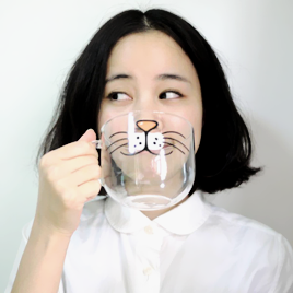 momoiro-megane: ♡    Funny Cat Beard Glass Mug    ♡      |     Discount code: 15NC2020 ↪ ์ COUPONS for new users on Newchic APP! 