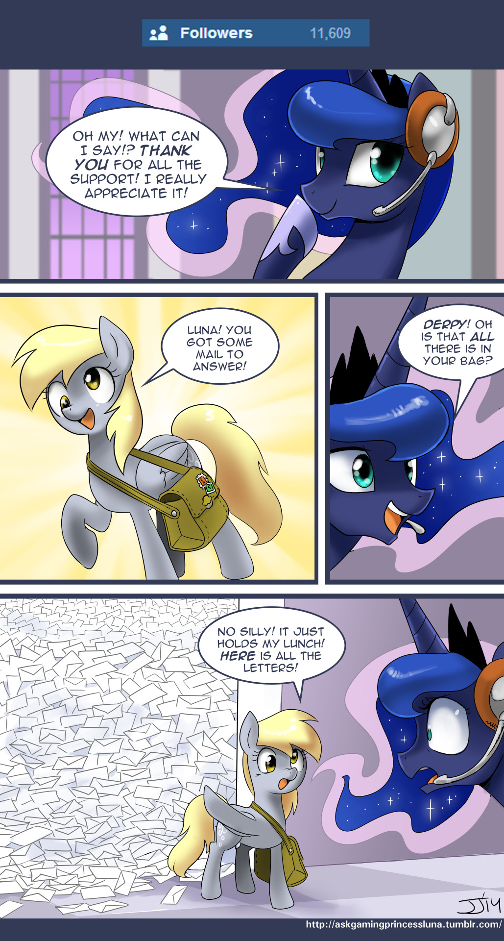 askgamingprincessluna:  &ldquo;Thank you everypony! Your highness is very pleased!