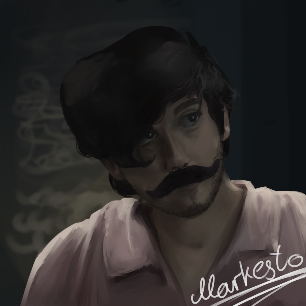 markesto:  I was practicing in realism and this came out 