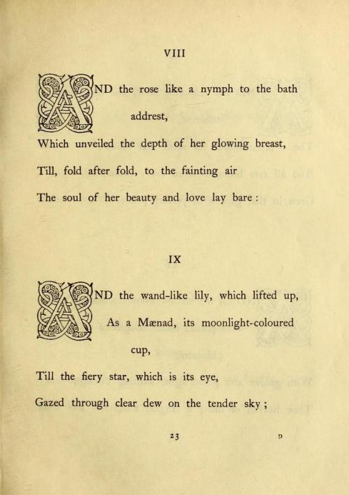 cair–paravel: From The Sensitive Plant by Percy Bysshe Shelley, illustrated by Laurence Housman (189