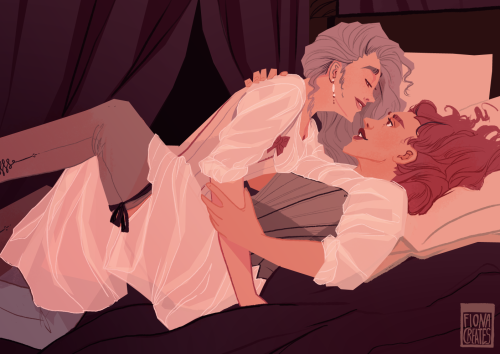 fionacreates: I’m not done with this very gay 18th century thing. Currently unwritten about ch