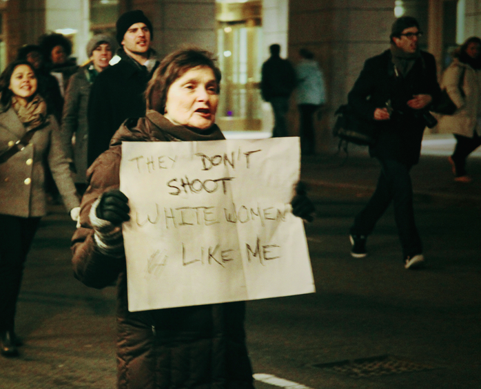 riggu:  Boston Protest 12.4.14 - photography by Ashley Comer