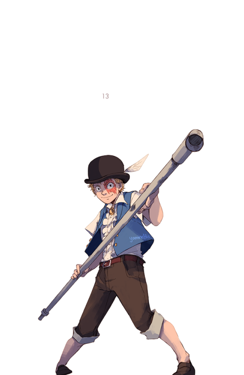 yamineftis:Sabo’s adventureOkay as I promised myself, here are some slight redesigns for Sabo’s outf
