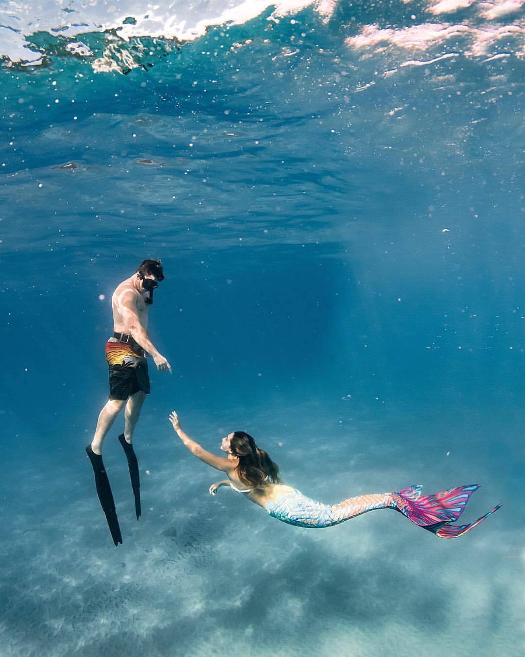 spearfishing-freediving-world:  🔝😍👌 by @mermaidsirenity @thepaulerich 📸