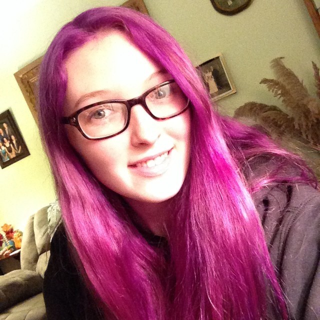 #purplehair #hair #hairdye #lovemyhair