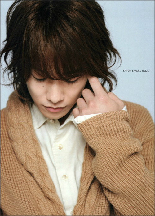 pechumori:Takeru Sato interview photos for “The Liar and His Lover” in Japan Movie Actors magazine v