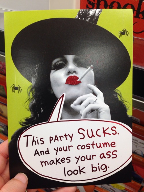 grimoire-of-geekery:  constantine-spiritworker:  constantine-spiritworker:  Halloween cards at target. Some of these are a wee bit dirty!!  FOUND IT. BWAHAHAH. BRING ON THE HALLOWEEN FEELS~  wicked-bitch-of-thewest… y’all need to stop making greeting