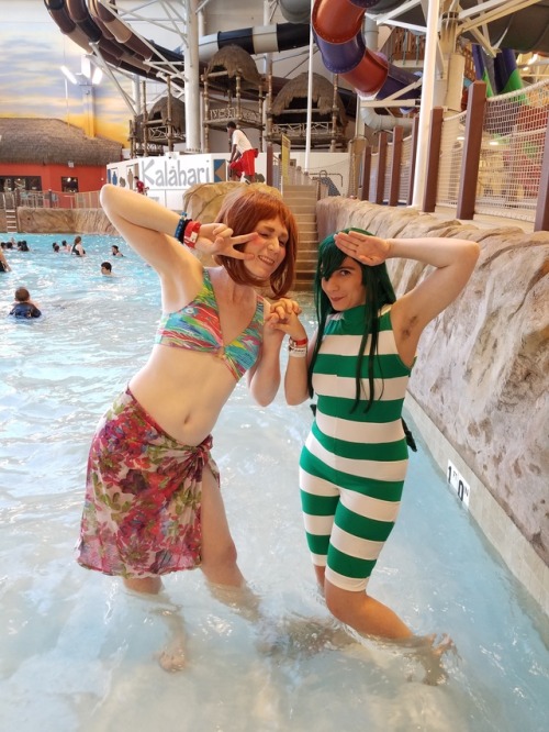 Gwyn and I had a lot of fun being tsuchako today at colossalcon east! Thank you so much Katie and Kelsey for taking pics!