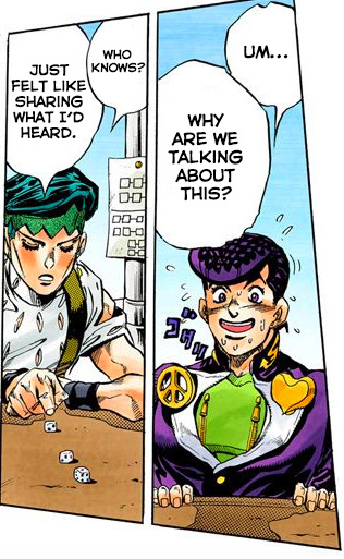 giorunotte:well thanks rohan for that delightful tidbit and plausible long-term emotional scarring 