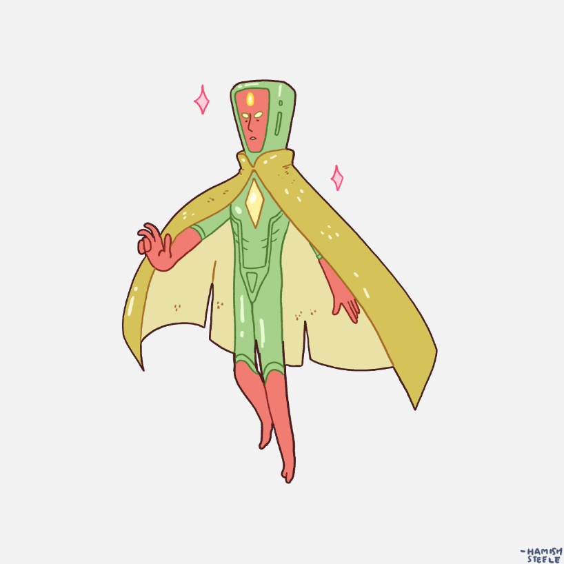 marvelousmondays:   MARVELOUSMONDAYS - The Vision An android created as a henchman