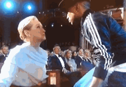 tyrabankruptcy:  policymic:  The Meryl-Pharrell GIF you knew you needed. With bonus hat.  This cured racism 